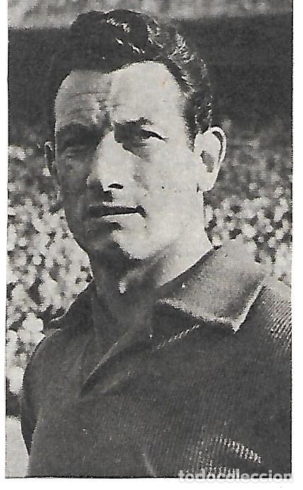 Collezionismo sportivo: REAL MADRID: Recorte de JUANITO ALONSO