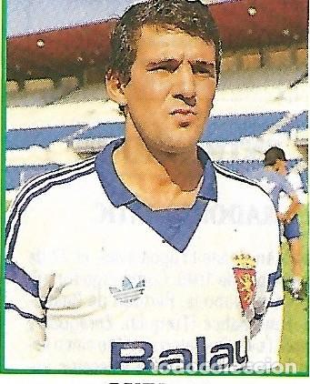 Collezionismo sportivo: REAL ZARAGOZA: Recorte de GUERRI. 1988