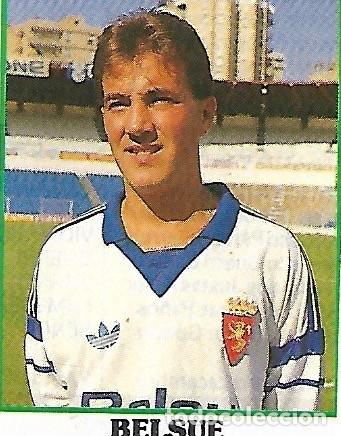Collezionismo sportivo: REAL ZARAGOZA: Recorte de BELSU&Eacute;. 1988