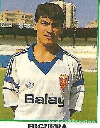 Collezionismo sportivo: REAL ZARAGOZA: Recorte de PAQUETE HIGUERA. 1988
