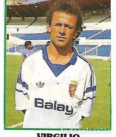 Sammelleidenschaft Sport: REAL ZARAGOZA: Recorte de VIRGILIO. 1988
