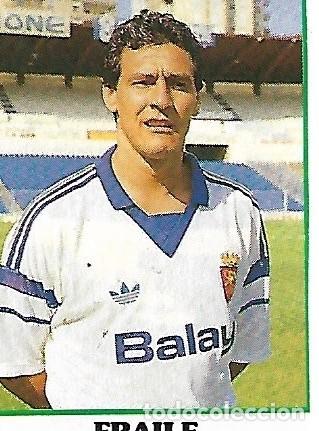 Sammelleidenschaft Sport: REAL ZARAGOZA: Recorte de FRAILE. 1988