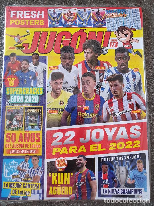 Sammelleidenschaft Sport: REVISTA JUGON NUMERO 173 PRECINTADA CON POSTERS POSTER KOKE MODRIC ILAIX MORIBA BARCELONA