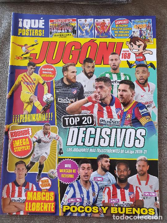 Sammelleidenschaft Sport: REVISTA JUGON NUMERO 168 CON POSTERS POSTER ATHLETIC KROOS TER STEGEN SIN MERCADO DE INVIERNO
