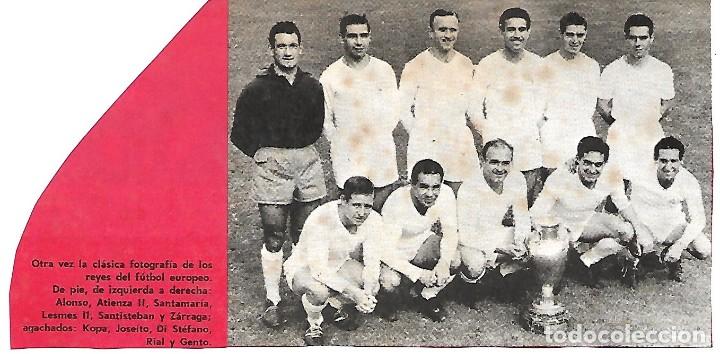 Sammelleidenschaft Sport: REAL MADRID: Recorte del equipo campe&oacute;n de Europa de 1958