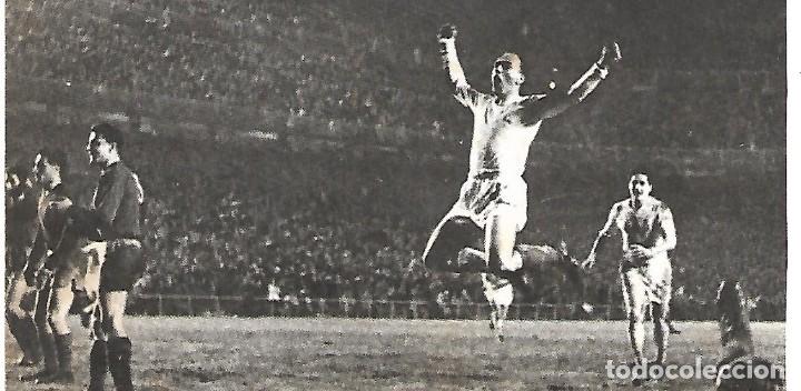 Sammelleidenschaft Sport: REAL MADRID: Recorte de DI STEFANO tras marcar un gol.