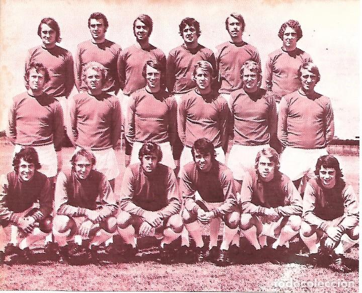 Sammelleidenschaft Sport: WEST HAM UNITED: Recorte de una plantilla de los primeros a&ntilde;os 70