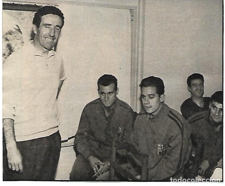 Sammelleidenschaft Sport: BAR&Ccedil;A: Recorte de HELENIO HERRERA junto a GRACIA, LU&Iacute;S SU&Aacute;REZ, VERG&Eacute;S y KOCSIS