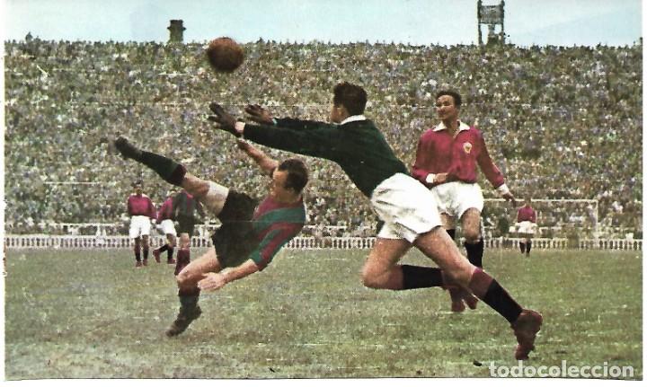 Collezionismo sportivo: BAR&Ccedil;A: Recorte de C&Eacute;SAR en acci&oacute;n