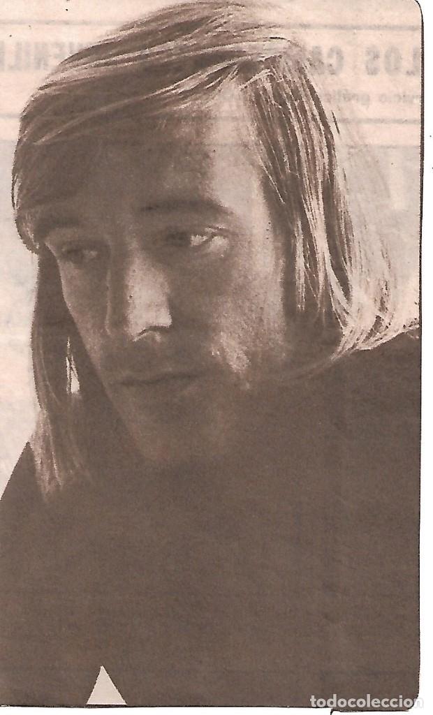 Collezionismo sportivo: Gran recorte de GUNTER NETZER en primer plano. 1973