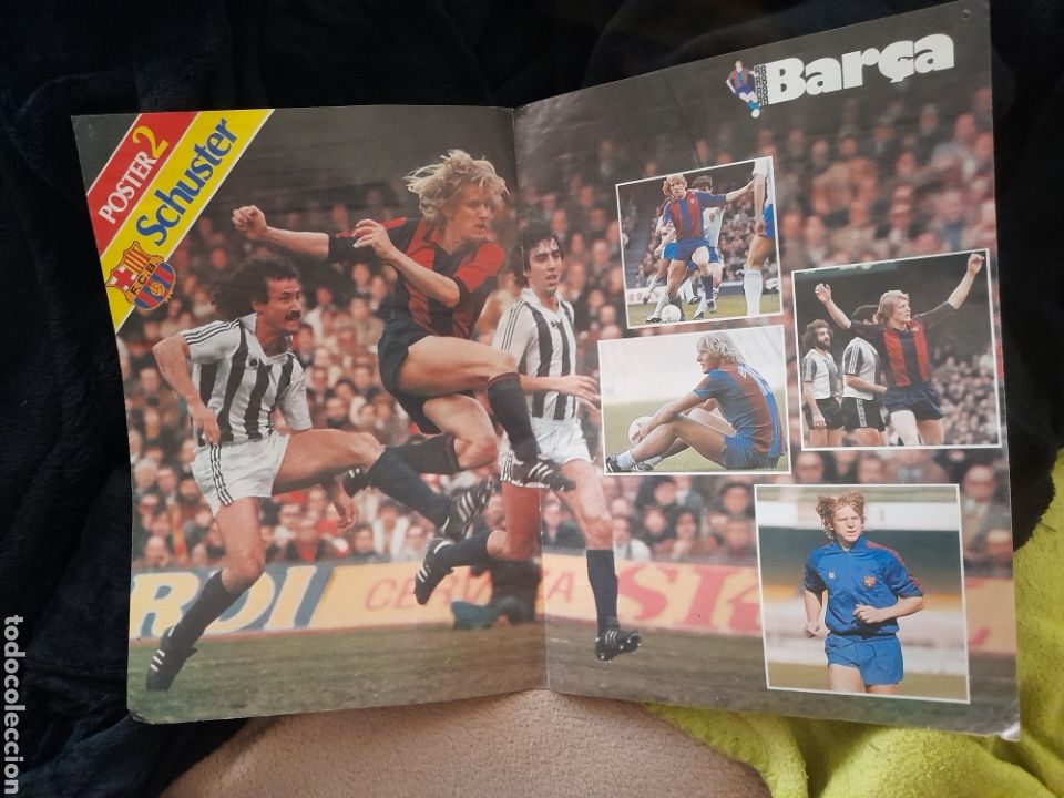 Collezionismo sportivo: Poster de Schuster del Barcelona