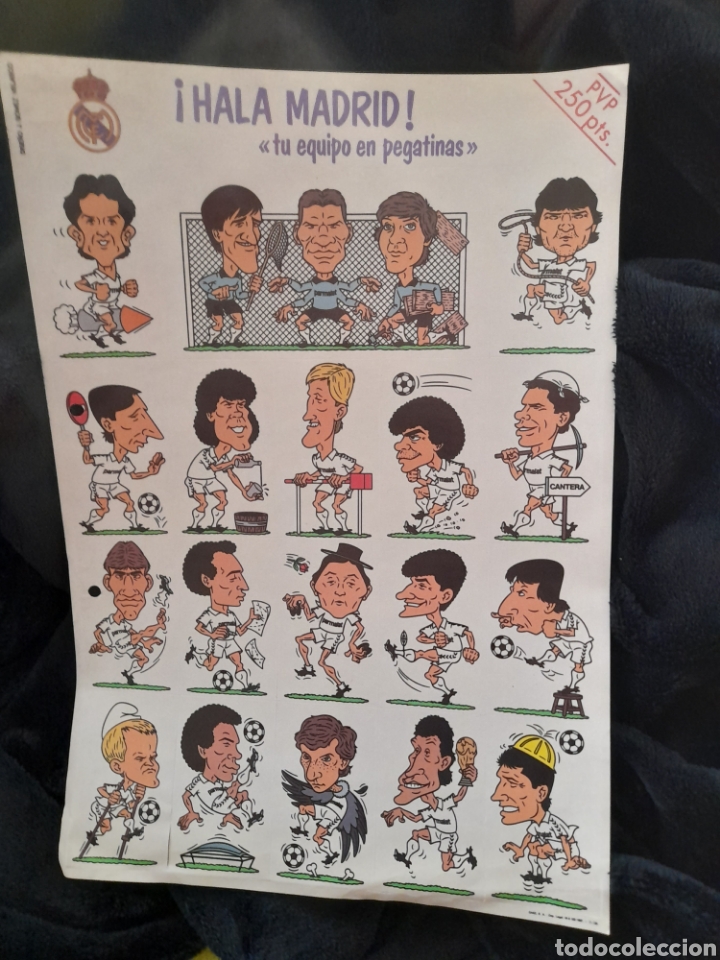 Collezionismo sportivo: Hala Madrid, Tu equipo en pegatinas
