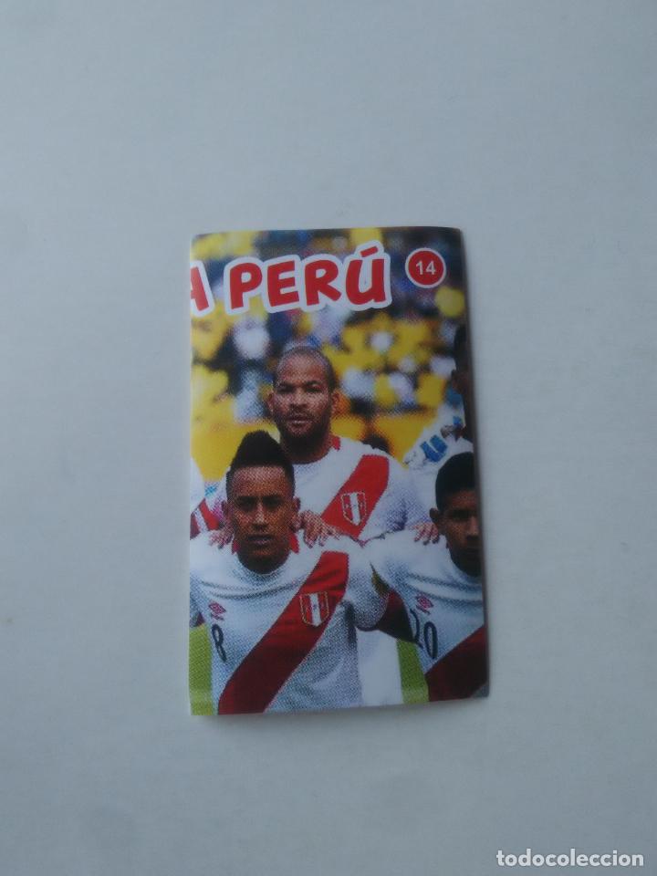 Collezionismo sportivo: 14 EQUIPO PUZZLE SELECCI&Oacute;N PER&Uacute; CROMO STICKER ESTAMPA WORLD CUP RUMBO MUNDIAL 2018 EDITADO EN PER&Uacute;