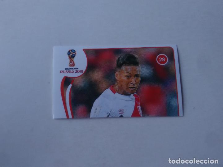 Collezionismo sportivo: 28 PEDRO AQUINO SELECCI&Oacute;N PER&Uacute; CROMO STICKER ESTAMPA WORLD CUP RUMBO MUNDIAL 2018 EDITADO EN PER&Uacute;