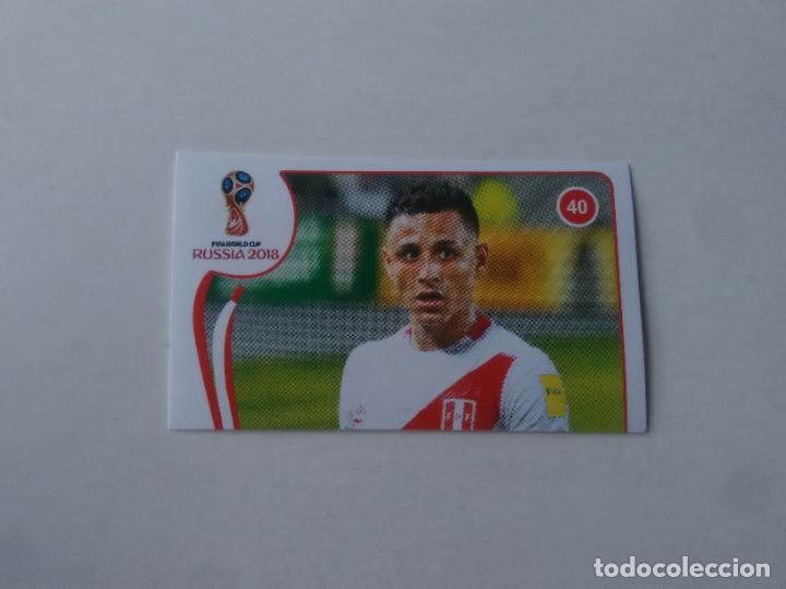 Collezionismo sportivo: 40 YOSHIMAR YOT&Uacute;N SELECCI&Oacute;N PER&Uacute; CROMO STICKER ESTAMPA WORLD CUP RUMBO MUNDIAL 2018 EDITADO EN PER&Uacute;