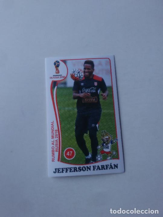 Collezionismo sportivo: 47 JEFFERSON FARF&Aacute;N SELECCI&Oacute;N PER&Uacute; CROMO STICKER WORLD CUP RUMBO MUNDIAL 2018 EDITADO EN PER&Uacute;