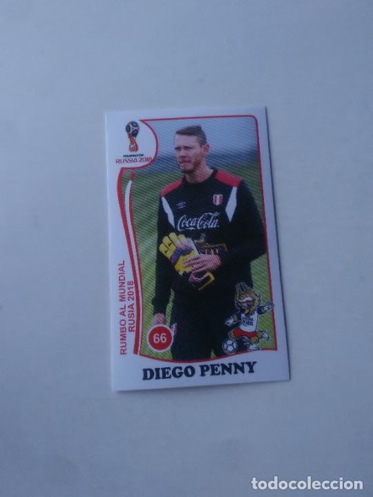 Collezionismo sportivo: 66 DIEGO PENNY SELECCI&Oacute;N PER&Uacute; CROMO STICKER WORLD CUP RUMBO MUNDIAL 2018 EDITADO EN PER&Uacute;