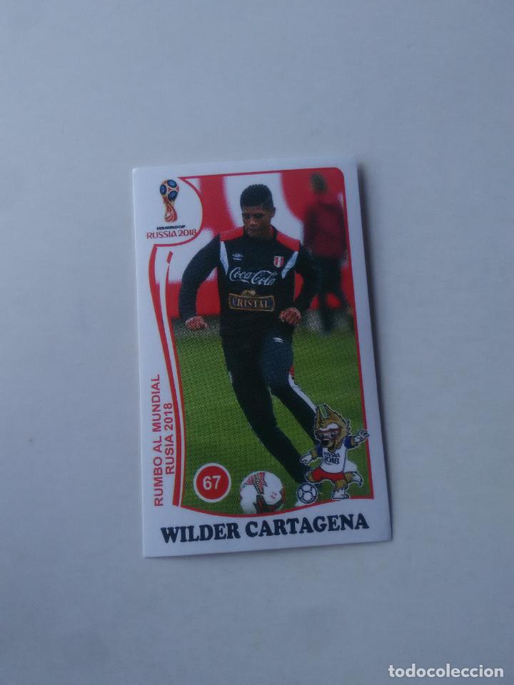 Collezionismo sportivo: 67 WILDER CARTAGENA SELECCI&Oacute;N PER&Uacute; CROMO STICKER WORLD CUP RUMBO MUNDIAL 2018 EDITADO EN PER&Uacute;