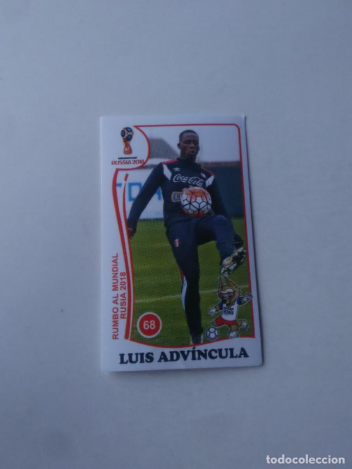 Collezionismo sportivo: 68 LUIS ADVINCULA SELECCI&Oacute;N PER&Uacute; CROMO STICKER WORLD CUP RUMBO MUNDIAL 2018 EDITADO EN PER&Uacute;
