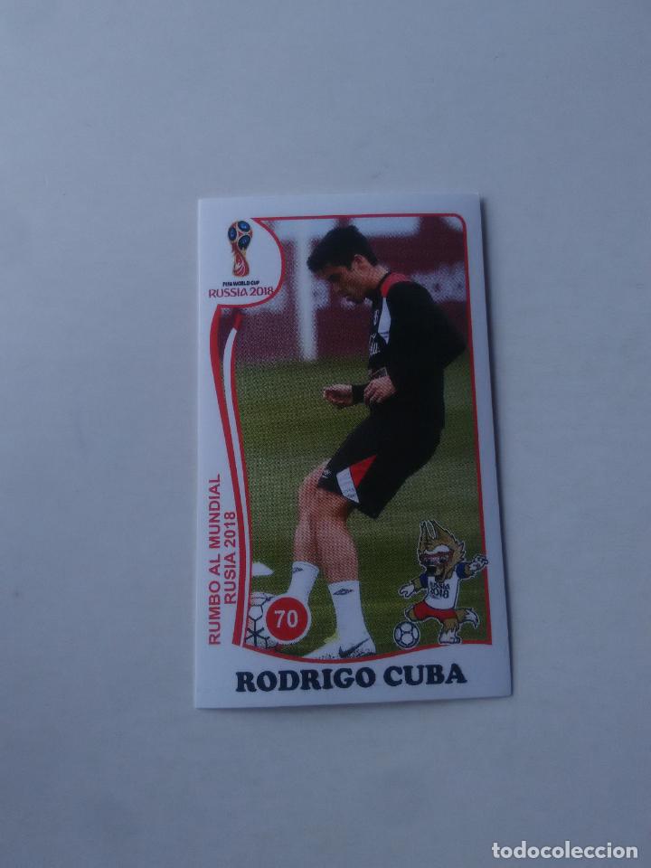 Collezionismo sportivo: 70 RODRIGO CUBA SELECCI&Oacute;N PER&Uacute; CROMO STICKER WORLD CUP RUMBO MUNDIAL 2018 EDITADO EN PER&Uacute;