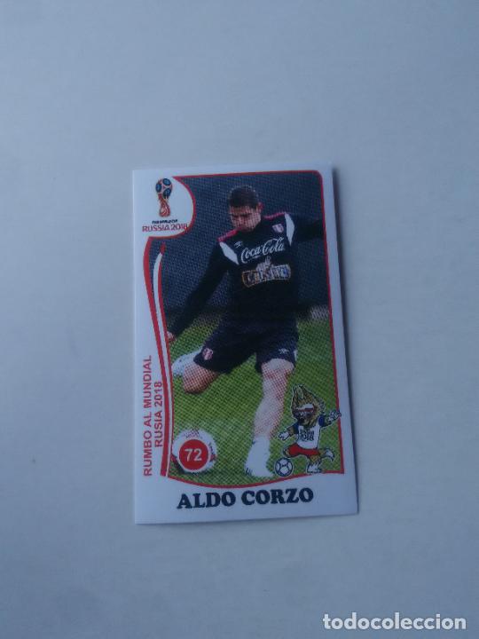 Collezionismo sportivo: 72 ALDO CORZO SELECCI&Oacute;N PER&Uacute; CROMO STICKER WORLD CUP RUMBO MUNDIAL 2018 EDITADO EN PER&Uacute;