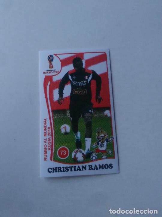 Collezionismo sportivo: 73 CHRISTIAN RAMOS SELECCI&Oacute;N PER&Uacute; CROMO STICKER WORLD CUP RUMBO MUNDIAL 2018 EDITADO EN PER&Uacute;