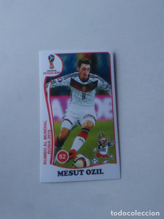 Collezionismo sportivo: 82 MESUT OZIL SELECCI&Oacute;N ALEMANIA CROMO STICKER WORLD CUP RUMBO MUNDIAL 2018 EDITADO EN PER&Uacute;
