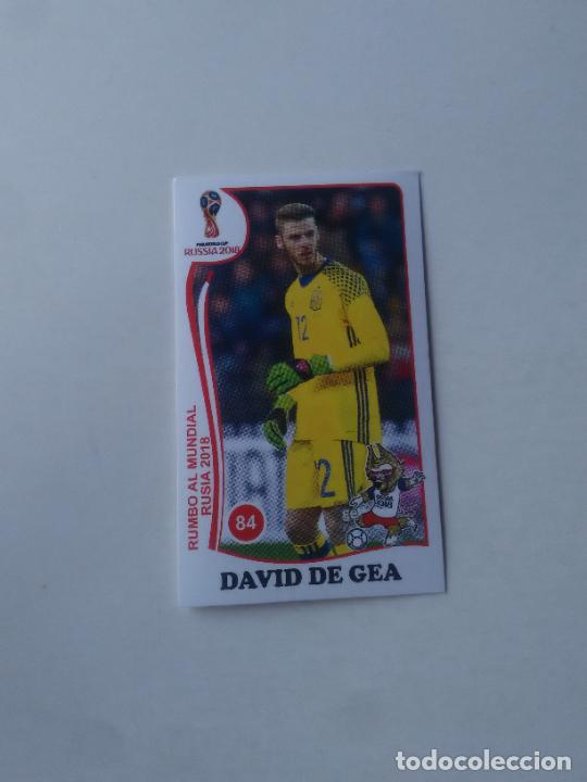 Collezionismo sportivo: 84 DE GEA SELECCI&Oacute;N ESPA&Ntilde;A CROMO STICKER WORLD CUP RUMBO MUNDIAL 2018 EDITADO EN PER&Uacute;