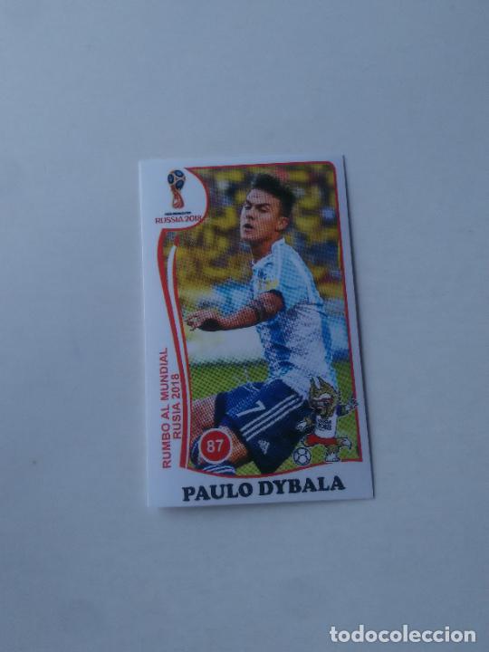 Collezionismo sportivo: 87 DYBALA SELECCI&Oacute;N ARGENTINA CROMO STICKER WORLD CUP RUMBO MUNDIAL 2018 EDITADO EN PER&Uacute;