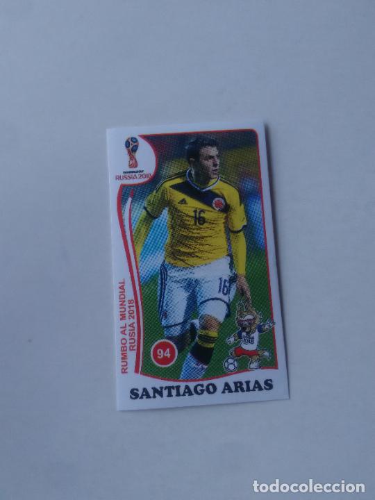 Collezionismo sportivo: 94 SANTIAGO ARIAS SELECCI&Oacute;N COLOMBIA CROMO STICKER WORLD CUP RUMBO MUNDIAL 2018 EDITADO EN PER&Uacute;
