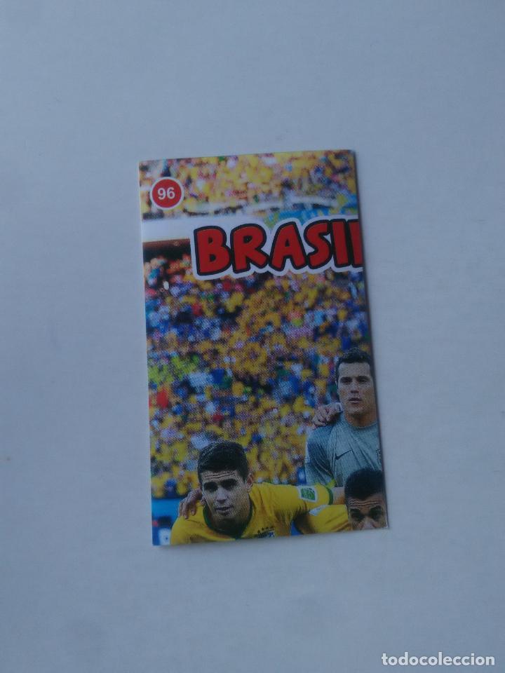 Collezionismo sportivo: 96 EQUIPO BRASIL OSCAR CROMO STICKER WORLD CUP RUMBO MUNDIAL 2018 EDITADO EN PER&Uacute;