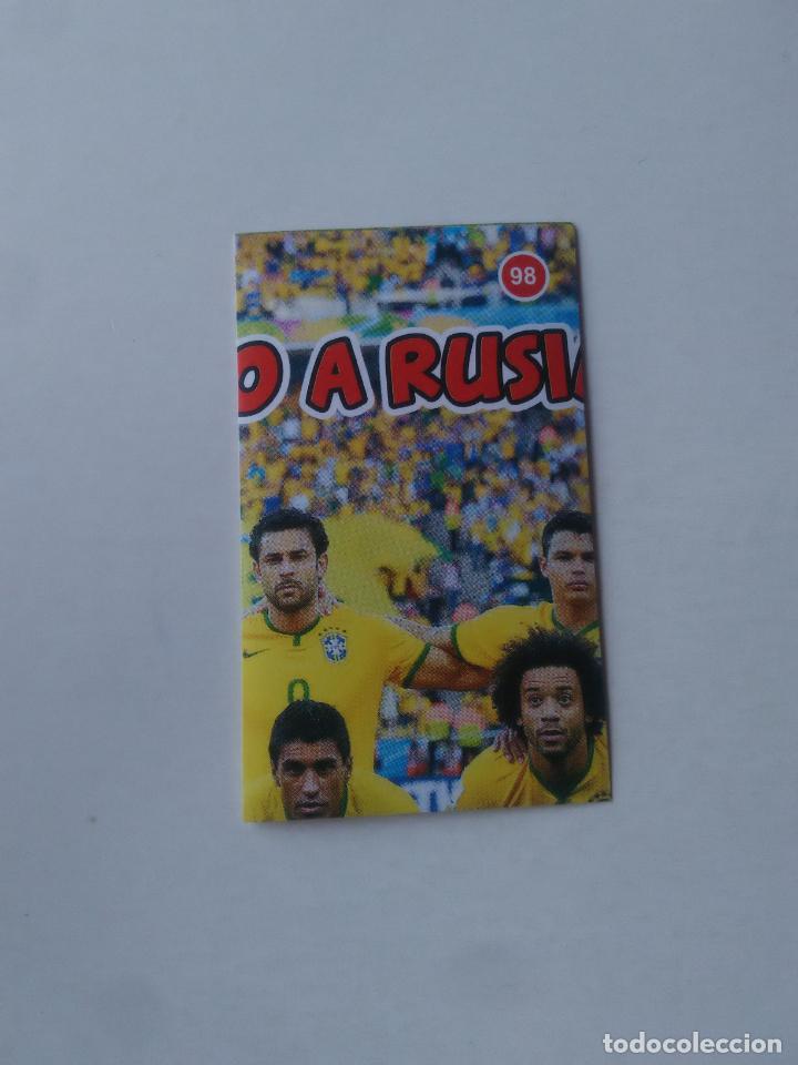 Collezionismo sportivo: 98 EQUIPO BRASIL MARCELO PAULINHO FRED CROMO STICKER WORLD CUP RUMBO MUNDIAL 2018 EDITADO EN PER&Uacute;