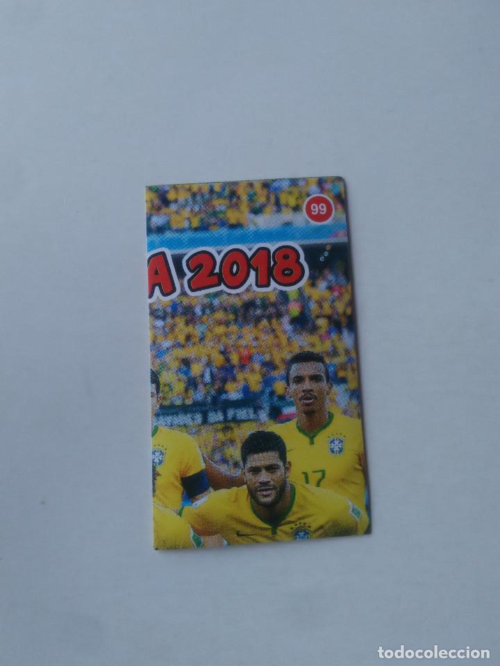 Collezionismo sportivo: 99 EQUIPO BRASIL LUIS GUSTAVO HULK CROMO STICKER WORLD CUP RUMBO MUNDIAL 2018 EDITADO EN PER&Uacute;