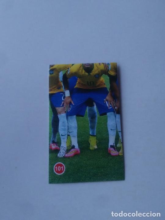 Collezionismo sportivo: 101 EQUIPO SELECCI&Oacute;N BRASIL PUZZLE CROMO STICKER WORLD CUP RUMBO MUNDIAL 2018 EDITADO EN PER&Uacute;