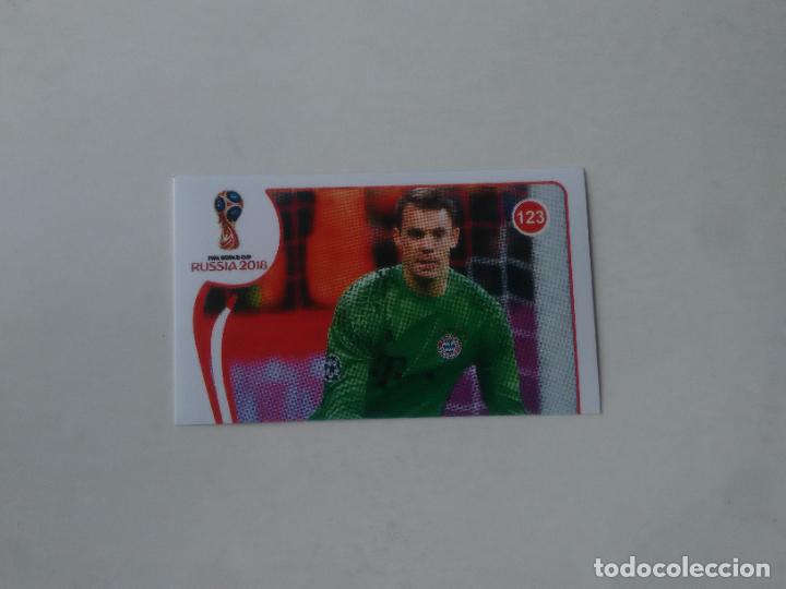 Collezionismo sportivo: 123 NEUER ALEMANIA BAYERN MUNICH CROMO STICKER WORLD CUP RUMBO MUNDIAL 2018 EDITADO EN PER&Uacute;