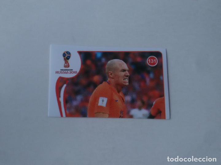 Collezionismo sportivo: 131 ROBBEN SELECCI&Oacute;N HOLANDA CROMO STICKER WORLD CUP RUMBO MUNDIAL 2018 EDITADO EN PER&Uacute;