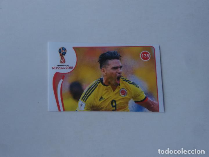 Collezionismo sportivo: 135 RADAMEL FALCAO SELECCI&Oacute;N COLOMBIA CROMO STICKER WORLD CUP RUMBO MUNDIAL 2018 EDITADO EN PER&Uacute;