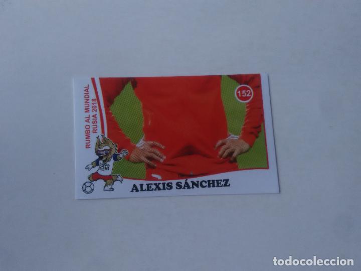 Collezionismo sportivo: 152 ALEXIS S&Aacute;NCHEZ SELECCI&Oacute;N CHILE CROMO STICKER WORLD CUP RUMBO MUNDIAL 2018 EDITADO EN PER&Uacute;