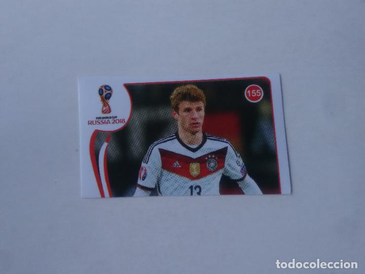Collezionismo sportivo: 155 MULLER SELECCI&Oacute;N ALEMANIA CROMO STICKER WORLD CUP RUMBO MUNDIAL 2018 EDITADO EN PER&Uacute;