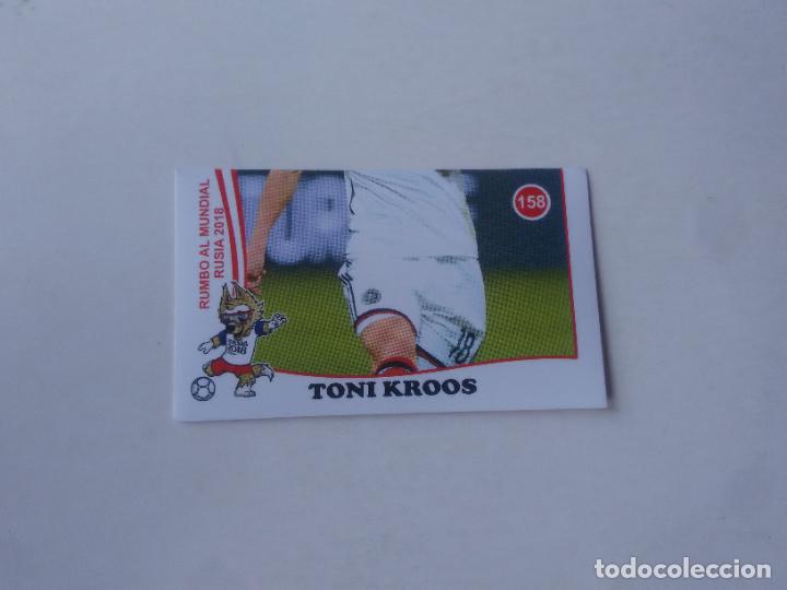 Collezionismo sportivo: 158 KROOS SELECCI&Oacute;N ALEMANIA CROMO STICKER WORLD CUP RUMBO MUNDIAL 2018 EDITADO EN PER&Uacute;