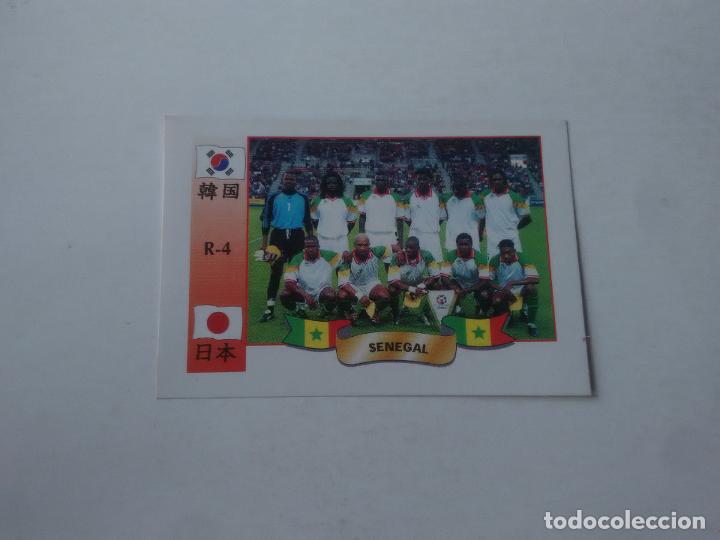 Collezionismo sportivo: 4 EQUIPO SELECCI&Oacute;N SENEGAL CROMO STICKER FUTBOL MUNDIAL 2002 WORLD CUP 02 REYAUCA