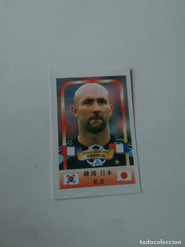 Collezionismo sportivo: 8 BARTHEZ SELECCI&Oacute;N FRANCIA CROMO STICKER FUTBOL MUNDIAL 2002 WORLD CUP 02 REYAUCA