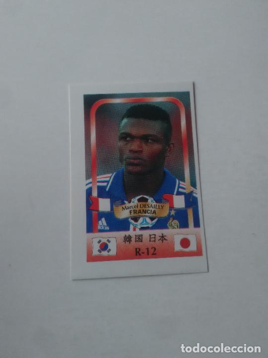 Sammelleidenschaft Sport: 12 DESAILLY SELECCI&Oacute;N FRANCIA CROMO STICKER FUTBOL MUNDIAL 2002 WORLD CUP 02 REYAUCA