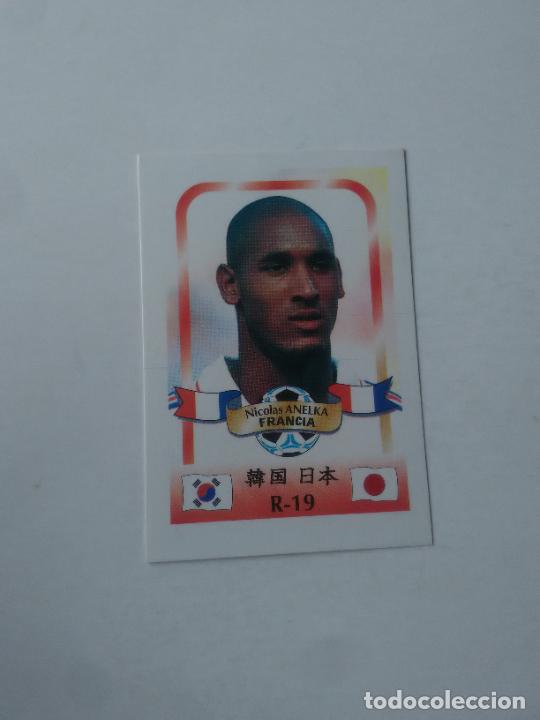 Collezionismo sportivo: 19 ANELKA SELECCI&Oacute;N FRANCIA CROMO STICKER FUTBOL MUNDIAL 2002 WORLD CUP 02 REYAUCA