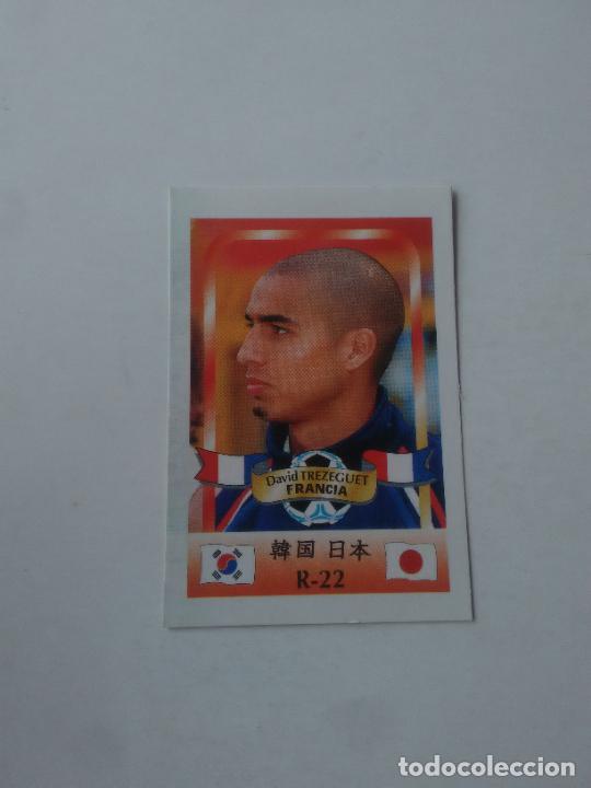 Collezionismo sportivo: 22 TREZEGUET SELECCI&Oacute;N FRANCIA CROMO STICKER FUTBOL MUNDIAL 2002 WORLD CUP 02 REYAUCA
