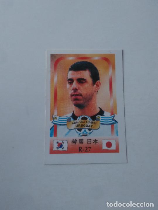 Collezionismo sportivo: 27 ALEJANDRO LEMBO SELECCI&Oacute;N URUGUAY CROMO STICKER FUTBOL MUNDIAL 2002 WORLD CUP 02 REYAUCA
