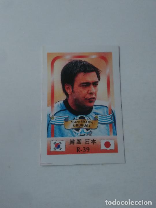Collezionismo sportivo: 39 RECOBA SELECCI&Oacute;N URUGUAY CROMO STICKER FUTBOL MUNDIAL 2002 WORLD CUP 02 REYAUCA