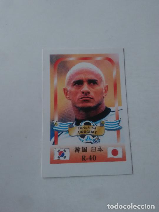 Collezionismo sportivo: 40 DARIO SILVA SELECCI&Oacute;N URUGUAY CROMO STICKER FUTBOL MUNDIAL 2002 WORLD CUP 02 REYAUCA
