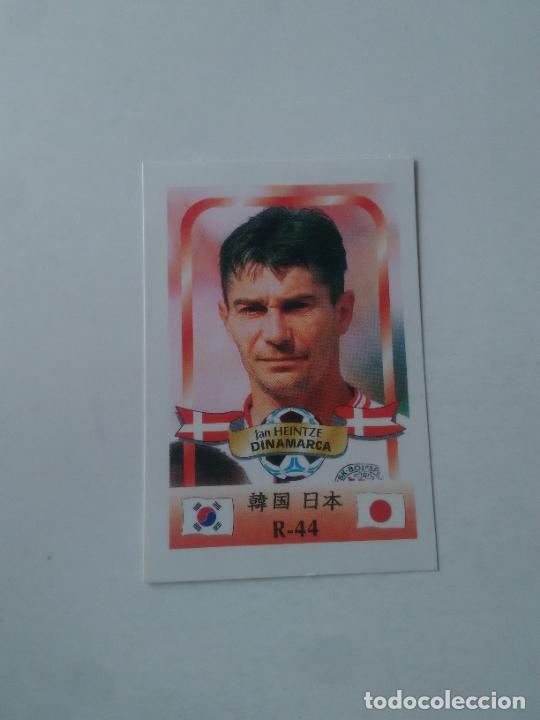 Collezionismo sportivo: 44 JAN HEINTZE SELECCI&Oacute;N DINAMARCA CROMO STICKER FUTBOL MUNDIAL 2002 WORLD CUP 02 REYAUCA