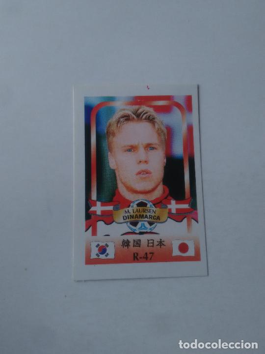 Collezionismo sportivo: 47 M. LAURSEN SELECCI&Oacute;N DINAMARCA CROMO STICKER FUTBOL MUNDIAL 2002 WORLD CUP 02 REYAUCA